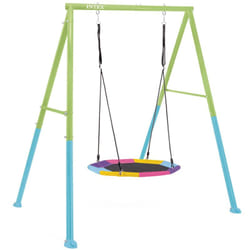 Balançoire portique 1 agrès nid d'oiseau pour enfant Intex