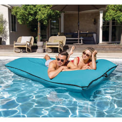 Intex - Pouf géant extérieur flottant Bleu