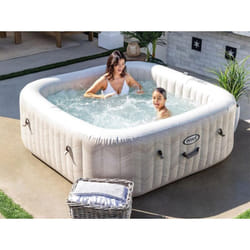 Spa gonflable PureSpa Chevron carré Bulles 6 places Intex