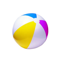 Intex 59030NP ballon de plage 61 cm Bleu, Violet, Blanc, Jaune