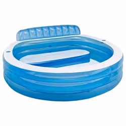 Intex 57190NP, 590 L, Rectangulaire, 3 an(s), Vinyl, Bleu, Blanc