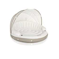 Intex 58292 flotteur de plage et de piscine Beige, Blanc Ile flottante