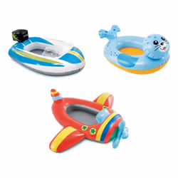 Intex 59380NP, Multicolore, Bouée à chevaucher, Motif, Vinyl, 3 an(s), Garçon/Fille