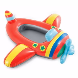 Intex 59380NP flotteur de plage et de piscine Multicolore Motif Vinyl Bouée à chevaucher