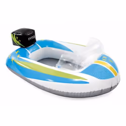 Intex 59380NP flotteur de plage et de piscine Multicolore Motif Vinyl Bouée à chevaucher