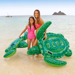 Intex 57524 flotteur de plage et de piscine Vert Motif Vinyl Bouée à chevaucher
