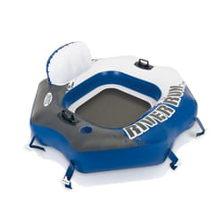Intex 58854 flotteur de plage et de piscine Noir, Bleu Image Vinyl Fauteuil flottant