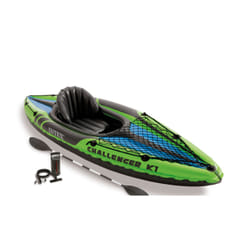 Intex K1 1 personne(s) Noir, Vert Polyvinyl chloride (PVC) Kayak gonflable