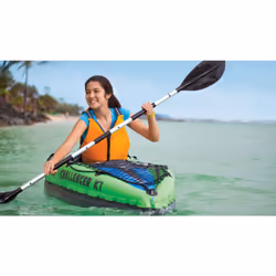 Intex K1 1 personne(s) Noir, Vert Polyvinyl chloride (PVC) Kayak gonflable