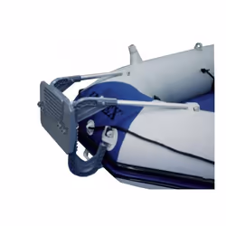 Intex 68624 Accessoire pour bateau gonflable Support de moteur hors-bord Noir, Acier inoxydable
