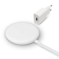 Xiaomi GDS4112EU chargeur d'appareils mobiles Smartphone Blanc Champ magnétique terrestre Recharge sans fil Charge rapide Intérieure