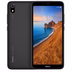 Xiaomi Redmi 7A, 13,8 cm (5.45"), 1440 x 720 pixels, 2 Go, 32 Go, 12 MP, Noir