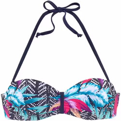 Lascana - Haut maillot de bain bandeau Jane - YAM211 - Maillots séparables hauts - Bleu Marine - 42C