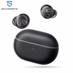 Soundpeats Free 2 classic écouteurs Bluetooth 5.1 Truewireless avec Micros - Noir