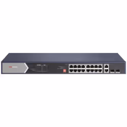 Switch gigabit PoE 16 ports non manageable DS-3E0520HP-E - Hikvision Idéal pour la gestion d'un réseau professionnel et domes ...