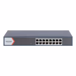 Hikvision DS-3E1516-EI commutateur réseau Géré Gigabit Ethernet (10/100/1000) 1U Bleu - Vue supplémentaire 2