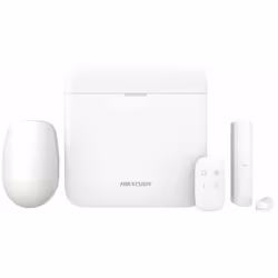 Description générale Kit alarme sans fil WiFi/GPRS comprenant une centrale avec 64 zones, idéale pour la sécurité de votre do ...