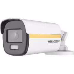 Hikvision DS-2CE12UF3T-E, Caméra de sécurité CCTV, Extérieure, Avec fil, Anglais, Plafond/mur, Blanc