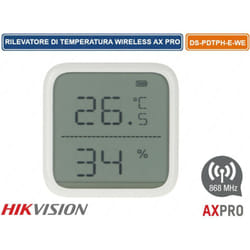 Hikvision - Détecteur de température sans fil ds-pdtph-e-we