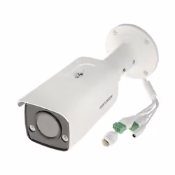 Caméra de surveillance Bullet fixe Stroboscopique AcuSense 4MP - DS-2CD2T46G2-ISU/SL(2.8mm)(C) - HIKVISION
