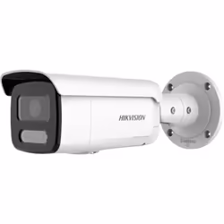 Hikvision Caméra IP gamme PRO Résolution 4 MPx | PoE | Alarmes | ColorVu 2.8 mm | Microphone | Sirène et flash dissuasif Lumi ...