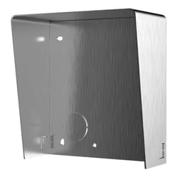 Hikvision - Caja de registro en superficie - Hasta 1 módulo - Específica para videoporteros Compatible con módulos Con visera - Panel fabricado en
