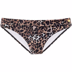 Lascana - Bas maillot slip de bain ceinturé Lexa - KAT82LA - Maillots séparables bas - Leopard - 38