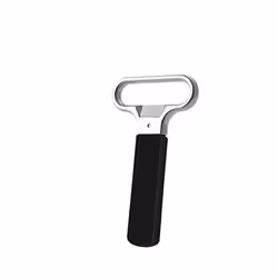 Masterpro BGMP-5113, Décapsuleur, Noir, Argent, Synthétique ABS, Aluminium, Zinc, 1 pièce(s)