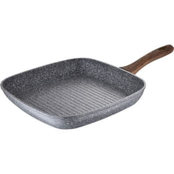 San Ignacio Poêle grill 28 x 28 cm en aluminium forgé compatible avec induction collection Daimiel de la marque -