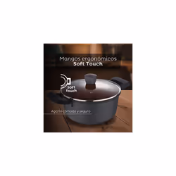 San Ignacio Casserole Noir Aluminium