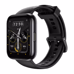 realme watch 2 pro Écran tactile Noir GPS (satellite)