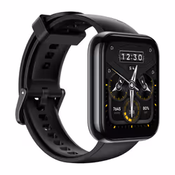 realme watch 2 pro Écran tactile Noir GPS (satellite)