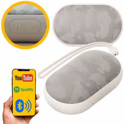 Realme - RMA2007 - Haut-parleur de Pocket Radiator dede Bass 3 w Bluetooth (Desert Grey, Stereo Channel), Desert Grey