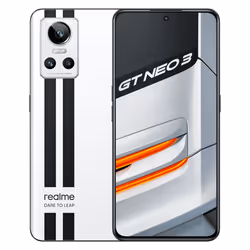 realme GT Neo 3, 17 cm (6.7"), 8 Go, 256 Go, 50 MP, Android 12, Blanc