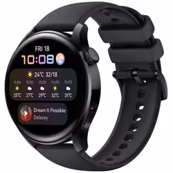 Huawei WATCH 3, 3,63 cm (1.43"), AMOLED, Écran tactile, 16 Go, GPS (satellite), 54 g