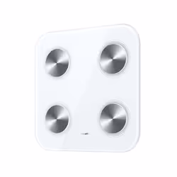 Huawei Scale 3, Pèse-personne électronique, 150 kg, Blanc, kg, Carré, ABS, Verre trempé