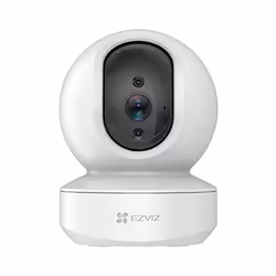 EZVIZ TY1, Caméra de sécurité IP, Intérieure, Sans fil, Plafond/mur, Noir, Blanc, Sphérique