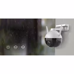 EZVIZ C8C Sphérique Caméra de sécurité IP Extérieure 1920 x 1080 pixels Plafond/Mur/Poteau - Vue supplémentaire 4