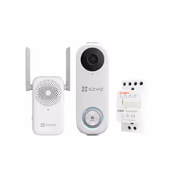 EZVIZ CS-BD-DB1C Kit de sonnette de porte Blanc