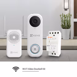 EZVIZ CS-BD-DB1C Kit de sonnette de porte Blanc