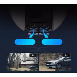 EZVIZ C8PF Sphérique Caméra de sécurité IP Intérieure et extérieure 1920 x 1080 pixels Plafond/mur - Vue supplémentaire 5