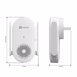 EZVIZ CH1 Blanc - Vue supplémentaire 9