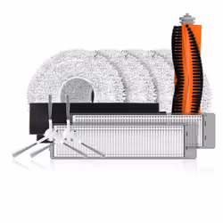 EZVIZ Pack d’accessoires du RS2, Aspirateur robot, Kit d'accessoires, Noir, Orange, Blanc, EZVIZ, RS2, Brosse principale (x1) ...