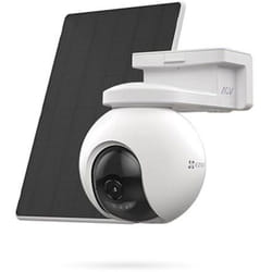 Kit EZVIZ CS-HB8/SP Caméra de sécurité motorisée PTZ 4K avec panneau solaire 5 W Wi-Fi Longue durée de vie de la batterie Détection intelligente par