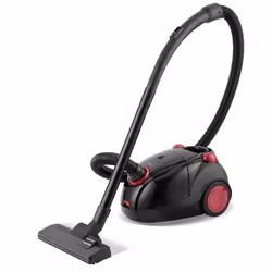 Aspirateur 1200W DECAKILA Aspirateur traineau Performant Silencieux Elégant Capacité 2L Accessoires poils danimaux Noir+