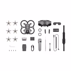 DJI Avata Pro-View Combo, 4 rotors, 48 MP, 3840 x 2160 pixels, 27 m/s, 2420 mAh, Noir, Gris