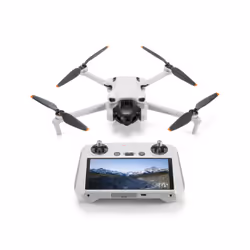 DJI Mini 3 (RC), 4 rotors, 12 MP, 3840 x 2160 pixels, 10,55 m/s, 2453 mAh, Gris