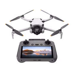 DJI Mini 4 Pro (RC 2), 4 rotors, 48 MP, 3840 x 2160 pixels, 16 m/s, 2590 mAh, Noir, Blanc
