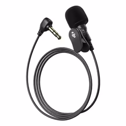 DJI 6941565971340 microphone Noir Microphone Lavalier/boutonnière