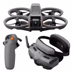 DJI Avata 2 Fly More Combo (1 Battery), 4 rotors, 12 MP, 3840 x 2880 pixels, 27 m/s, 2150 mAh, Noir